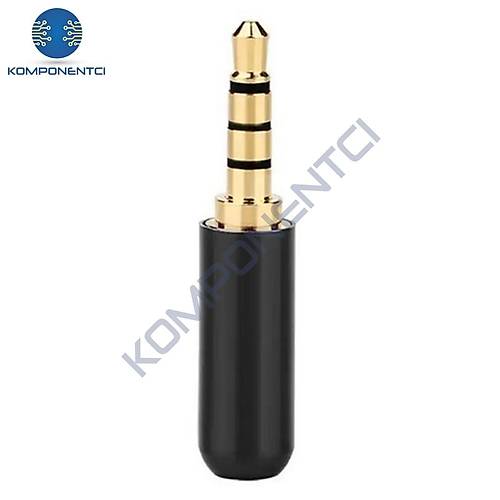 IC-261E 3.5mm Jak 4 Bo�umlu Siyah