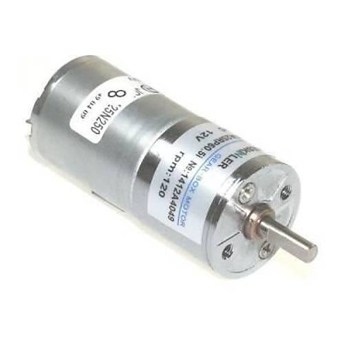 KGA25 12V 120Rpm 25mm Red�kt�rl� Dc Motor
