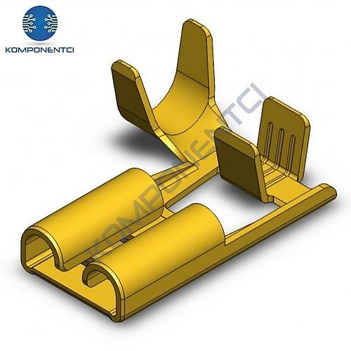 SF1D E�ri 6.3mm�Bayrak Di�i Faston Terminal 250 Adet