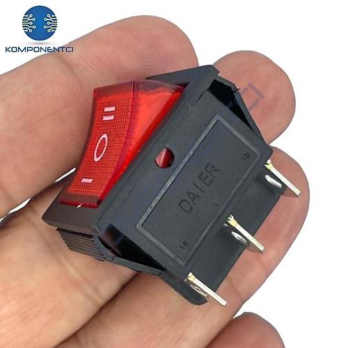 IC-105 Geni� I��kl� Anahtar 6P�On-Off-On