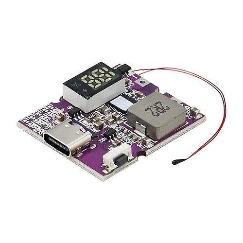 22,5W Type-C Li-ion 18650 Pil �arj Devresi - Powerbank Mod�l�