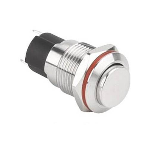 12A-G1Z 12mm ��k�k Anahtarl� Metal Buton