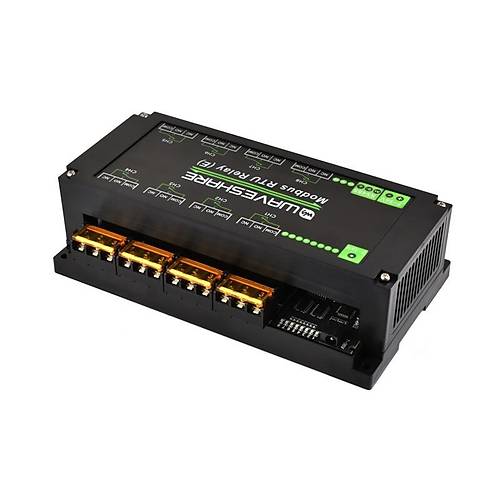 End�striyel 8 Kanall� Modbus RTU Ethernet R�le Mod�l� (E) -  RS485 Aray�z�