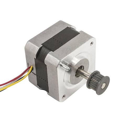 NEMA 17 �ift Milli Step Motor 17HD0248-2417