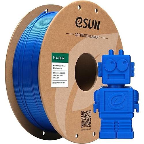 eSUN PLA Basic 1.75mm Koyu Mavi Filament