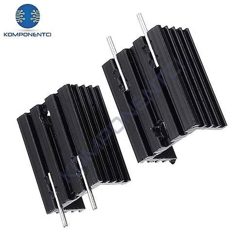 To-220 Metal So�utucu Heatsink 15x10x20mm 2 Pin 1 Adet