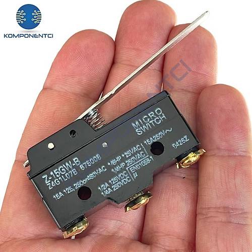 LMZ15-GW-B Uzun Paletli Mikro Switch