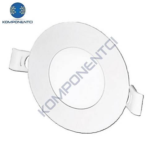 Cata CT-5144 3W 6400K Slim Panel Led Spot Beyaz Ik