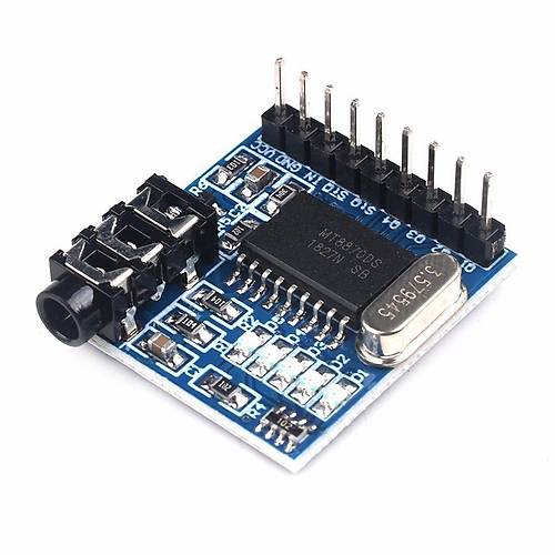 MT8870 DTMF Telefon Ses zc Modl