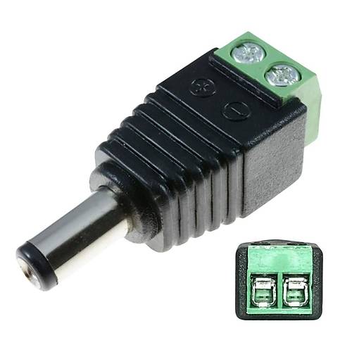 IC-254E Klemens Giri�li Erkek DC Barrel Jack 2.1mm
