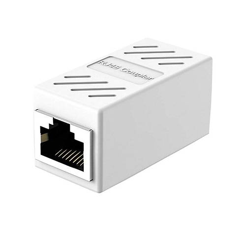 RJ45 Di�i-Di�i Ara Ba�lant� Soketi - Beyaz