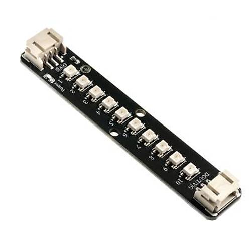WS2812 NeoPixel Stick - 10'lu RGB Led Modülü | Komponentci