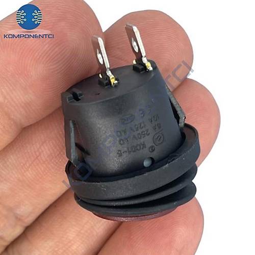 IC-133W Su Geirmez Yuvarlak Iksz Anahtar On-Off 2P