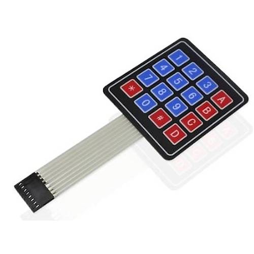 Arduino PIC ARM 4x4 Membran Tu Takm Keypad