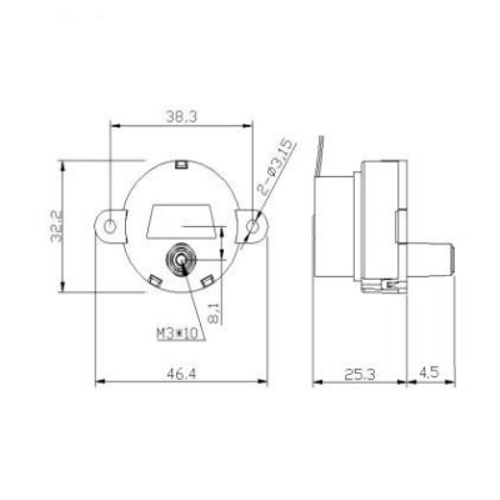 6-12V 7.5RPM Plastik Di�li Red�kt�rl� Motor