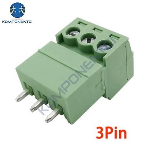 3 Pin 3.81mm Ge�meli 180C Tak�m Klemens