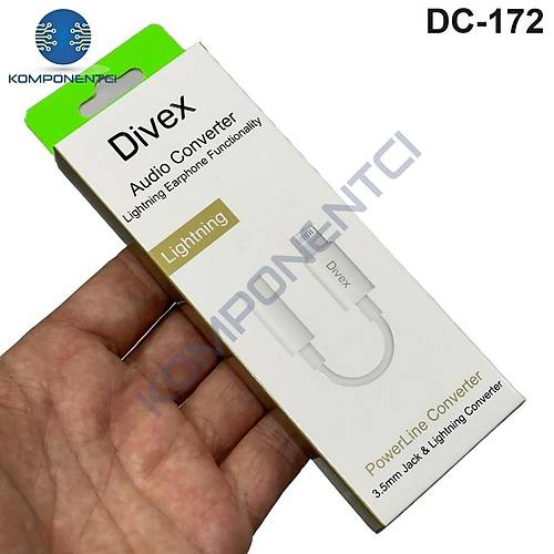 Divex�Lightning to 3.5mm Jack D�n��t�r�c� Adapt�r DC-172