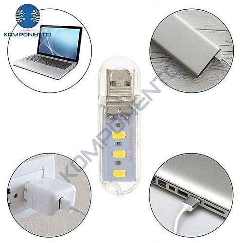 Portatif Mini Usb Led Ik Gece Okuma Kamp Lambas