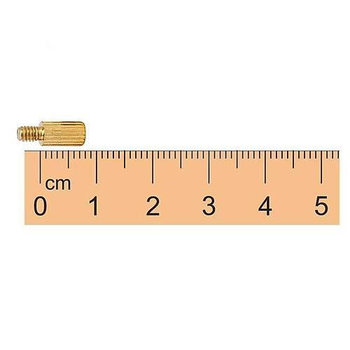M2 8mm Metal Di�i-Erkek Aralay�c� (Standoff) - Metal Distans