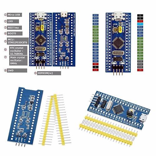 STM32F030C8T6 ARM STM32 Mini Geli�tirme Kart� Mod�l�