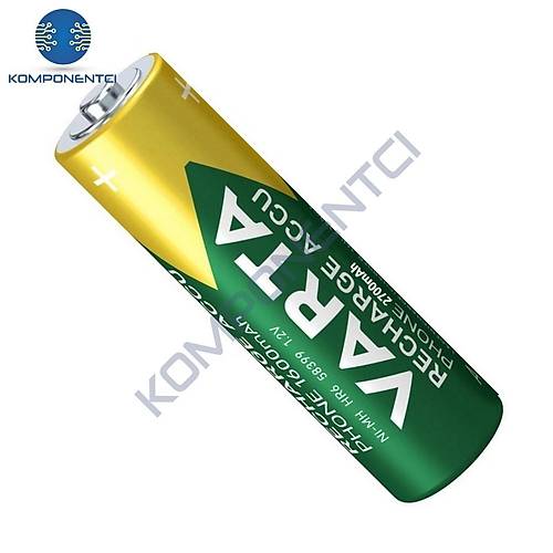 Varta 2700mAh AA �arj Edilebilir Pil Tekli