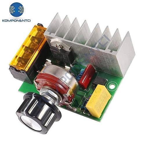 4000W 220V AC Voltaj Reglatr Dimmer