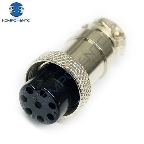 IC-261M 16mm Mayk Di�i �ase 8P Konnekt�r