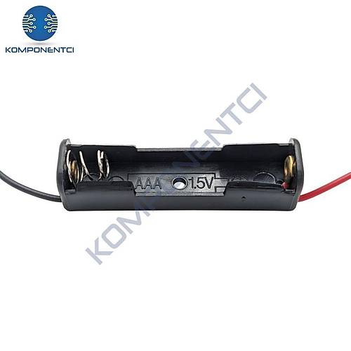 IC-233B-1 AAA Tekli Pil Yata Pil Yuvas Pil Kutusu 1 Adet