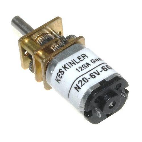 KGA-12 6V 60Rpm Red�kt�rl� Dc Motor