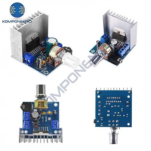 TDA7297 Amfi Devresi Amplifikatr ift Kanal 2x15W