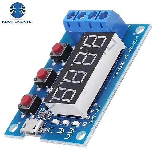 ZB2L3 18650 Lityum Ak� Pil Kapasite Test Cihaz� 1.5-15V 3A