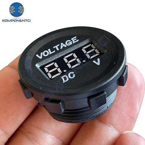 IC-230D Dijital Voltmetre Pano Tip 28mm 6-32V