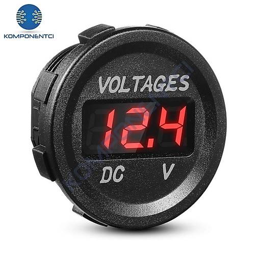 IC-230D Dijital Voltmetre Pano Tip 28mm 6-32V