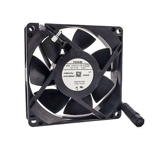 92x92x25mm 12V 0,68A Fan 4 Kablolu