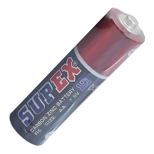 Supex R6/AA Alkalin �inko Karbon Kalem Pil