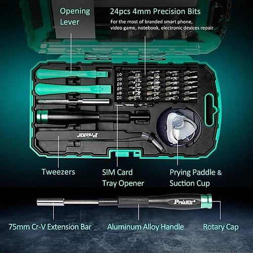 Proskit SD-9322M Telefon Tamir Tornavida Seti