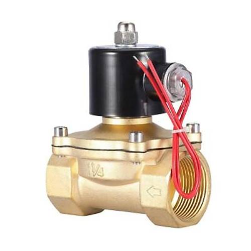 2W-320-32 DC 12V NC Elektromanyetik Valf - Solenoid Valf
