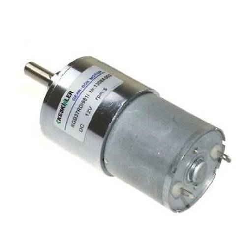 KGB37 12V 5 Rpm 37mm Red�kt�rl� Eksantrik Dc Motor
