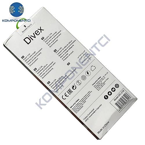 Divex 27W Type-C to Lightning Y�ksek H�zl� �arj Kablosu 2m DC-218