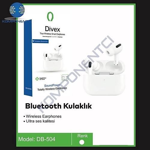 Divex Pro Kablosuz Bluetooth Kulaklk IOS Android Uyumlu DB-504