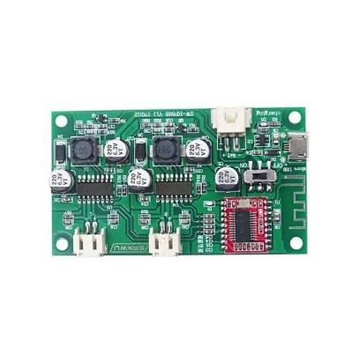 HF69B Bluetooth DC 5V/3.7V 2X6W G�� Amplifikat�r Devresi