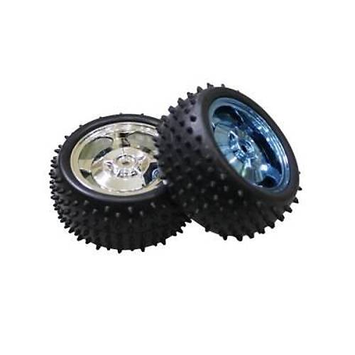 B�y�k Arazi Tekerle�i 85x38mm - Mavi