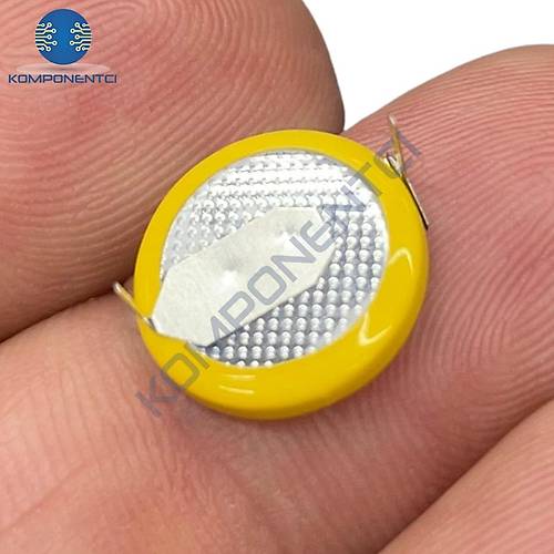 Power-Xtra CR1220-1HFYV 3V Lithium Li-MnO2 Button Pil 2 Pinli Yatay