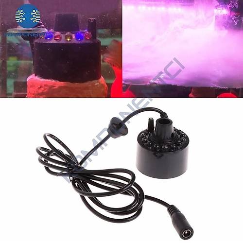 Sis Yap�c� Nem Noz�l� So�uk Buhar 24V 12 Led I��kl� Kulu�ka Makinesi