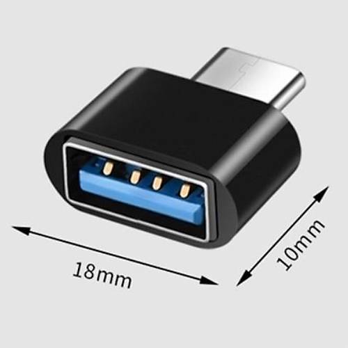 Type-C to USB 3.0 OTG Dntrc evirici Siyah