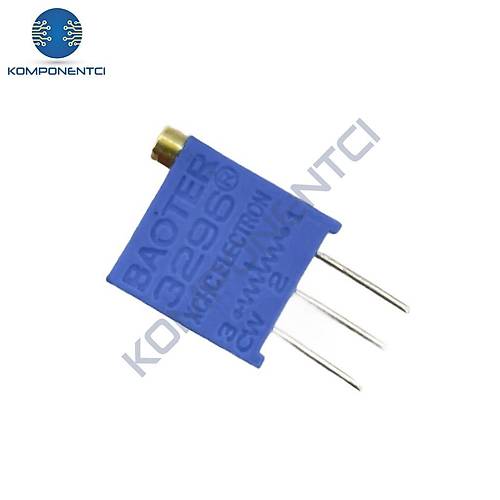 200K Trimpot - 3296 - W204 (Dik) �ok Turlu