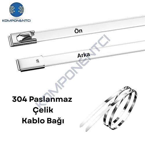 GWEST Metal Kablo Ba�� MTL�300�HD�300x7,9mm� (100 adet)
