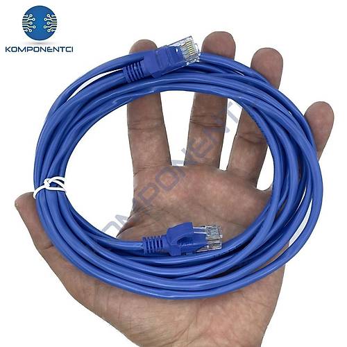 CAT5E Modem Internet Ethernet Network Kablosu 5m