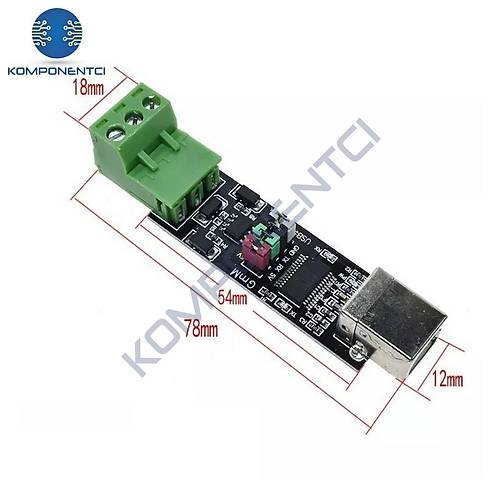 USB - TTL RS485 Seri D�n��t�r�c� Adapt�r