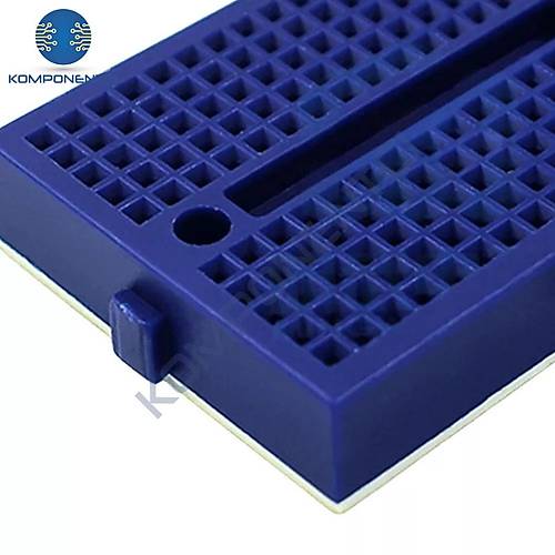 Mini Breadboard Yapkanl 170 Pin Mavi
